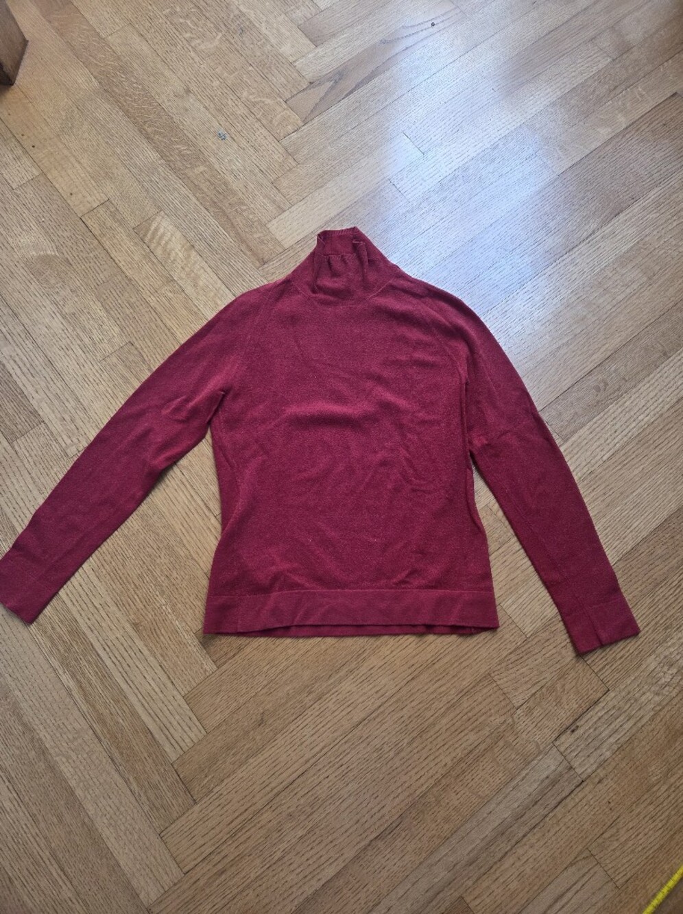 Armani Exchange Red Turtleneck Sweater